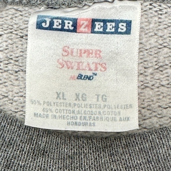 Jerzees NuBlend Gray John Deere Nothing Runs Like a Deere Sweatshirt Graphic XL - Picture 6 of 12